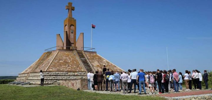 Вшанування пам'яті січових стрільців на горі Лисоня