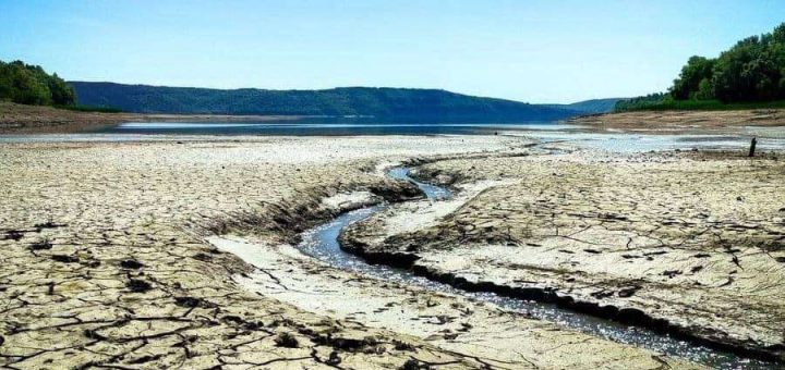 водосховище Дністер пересихає