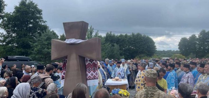 Проща родин загиблих у с. ЛІшня