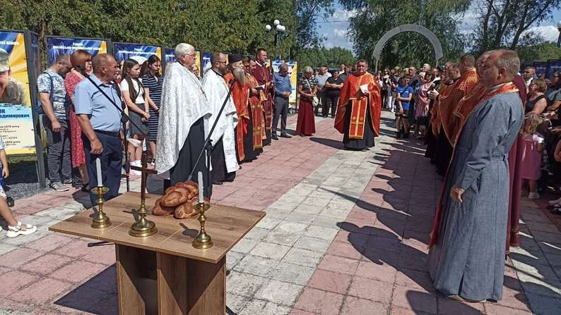 Відкриття Алеї пам’яті загиблим захисникам. Суспільне Тернопіль