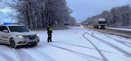 сніг дорога область