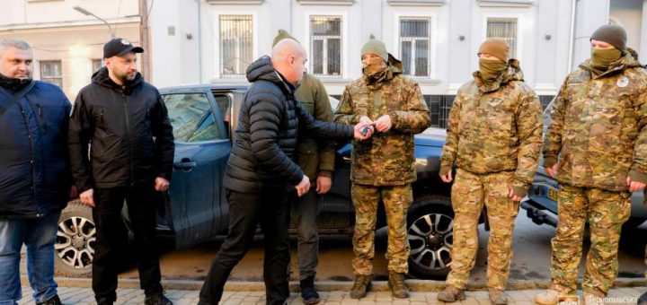 авто Тернопіль бойовий підрозділ ГУНП