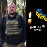 Зустріч тіла військовослужбовця Максима Антонова