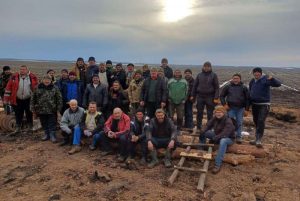 добровольці будівництво фортифікації фронт