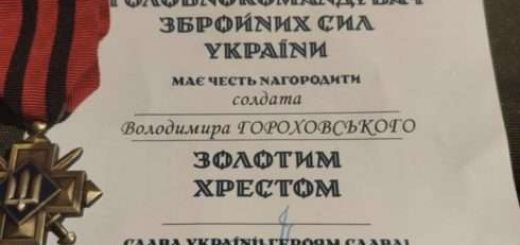 нагорода золотий Хрест