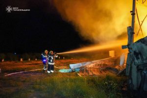 сталася пожежа в деревообробному цеху