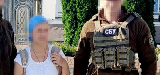 Пропагандистку, викриту в Почаївськiй лаврi