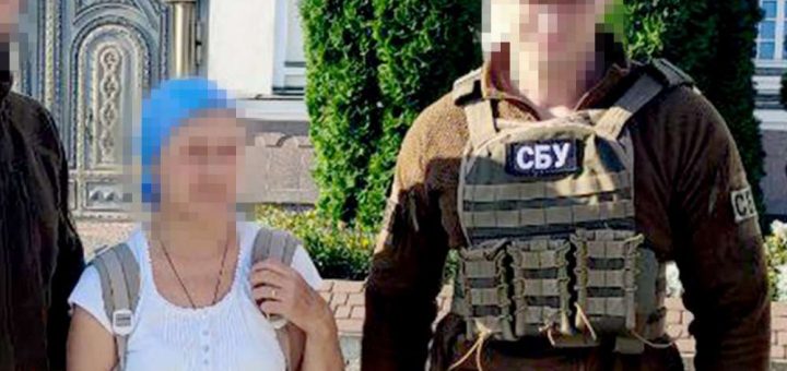 Пропагандистку, викриту в Почаївськiй лаврi