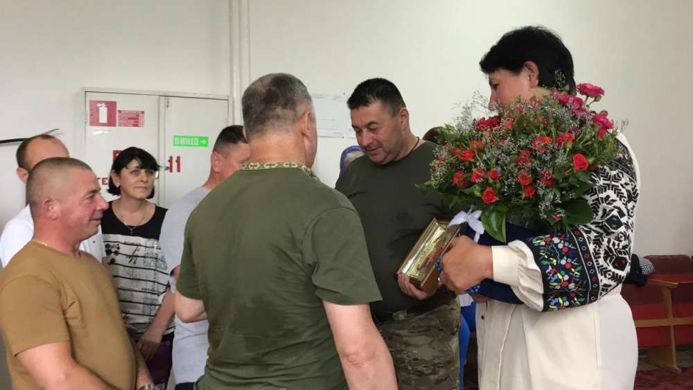 У каплиці Заліщицького обласного госпіталю