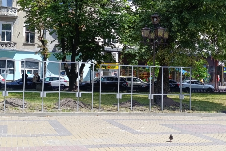 у центрі Тернополя