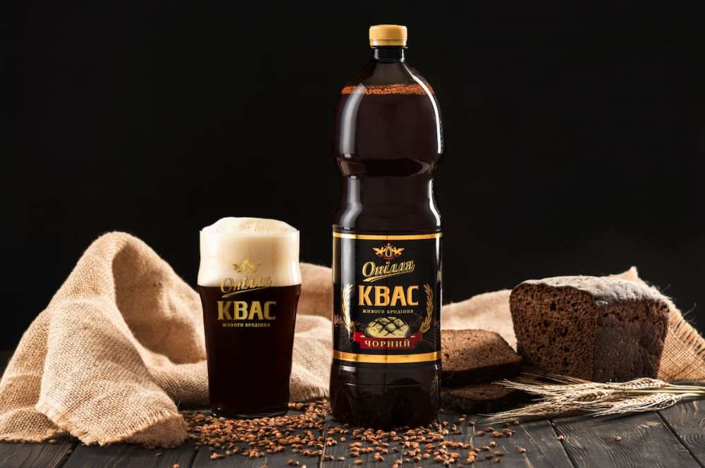 Опілля Чорний квас напій