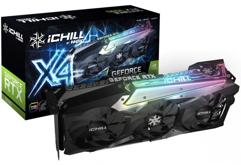 Відеокарта INNO3D GEFORCE RTX 3090 ICHILL X4