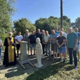 встановлення скульптури святого Юди Тадея