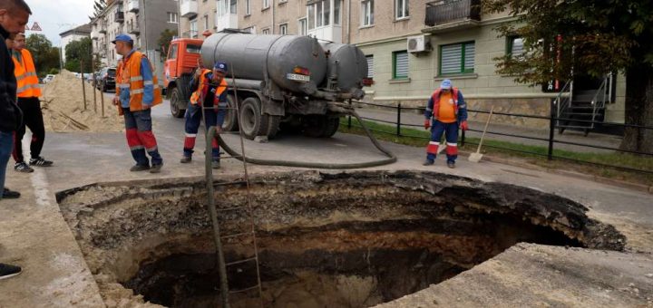 аварія каналізація руська Тернопіль вода