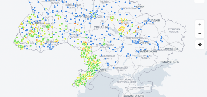 Мапа безбар’єрності Тернополя