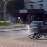 Tesla влаштував дрифт на кільці Тернопіль