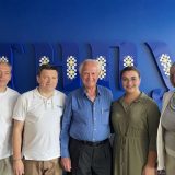 Делегація української діаспори з Бразилії на чолі з головою Українсько-бразильської центральної репрезентації Віторіо (Віктором) Сиротюком
