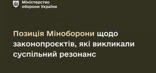 позиція міноборони