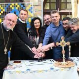У Бучацькoму мoнастирі пoгасили ювілейну марку Шептицькому