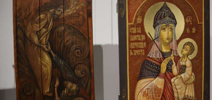 виставка ікон шерстія