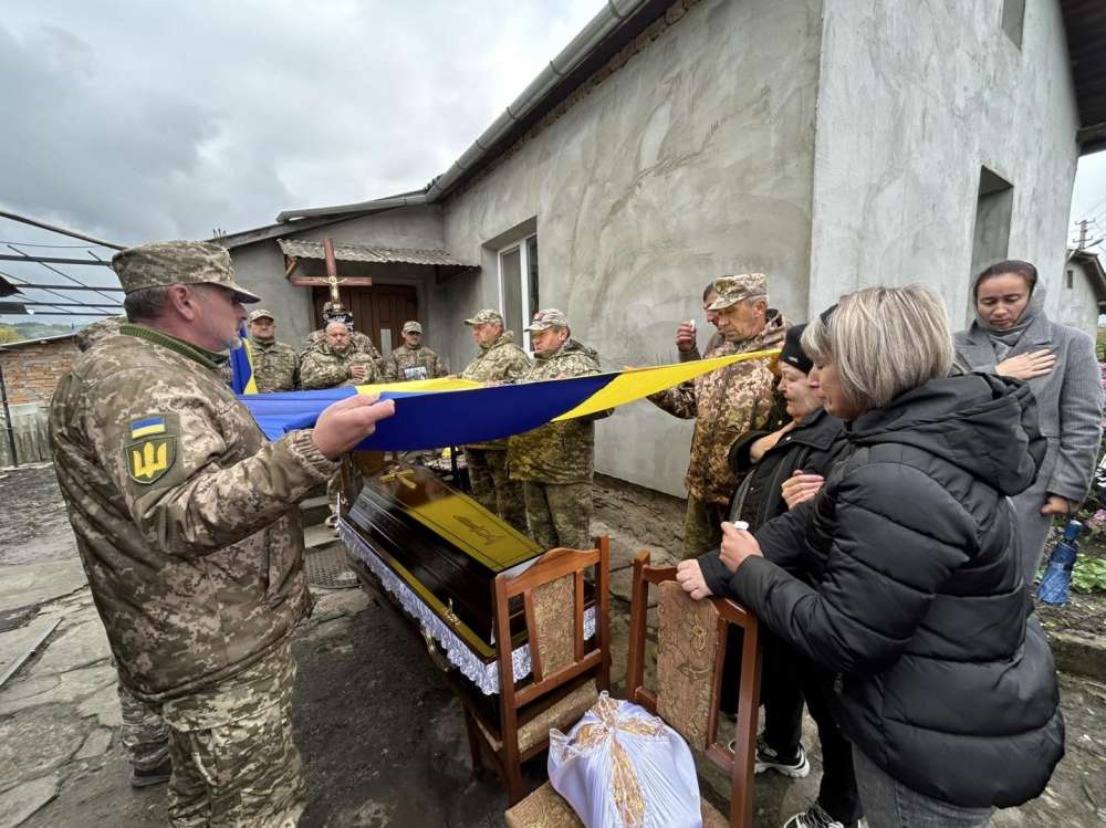 Похорон військового Івана Ляха