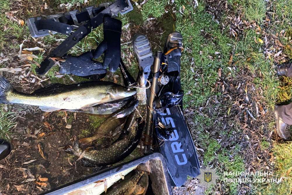 Риба, яку вилучили у чоловіків