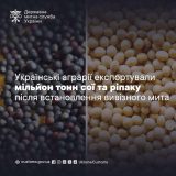 митниця закон експорт соя ріпак