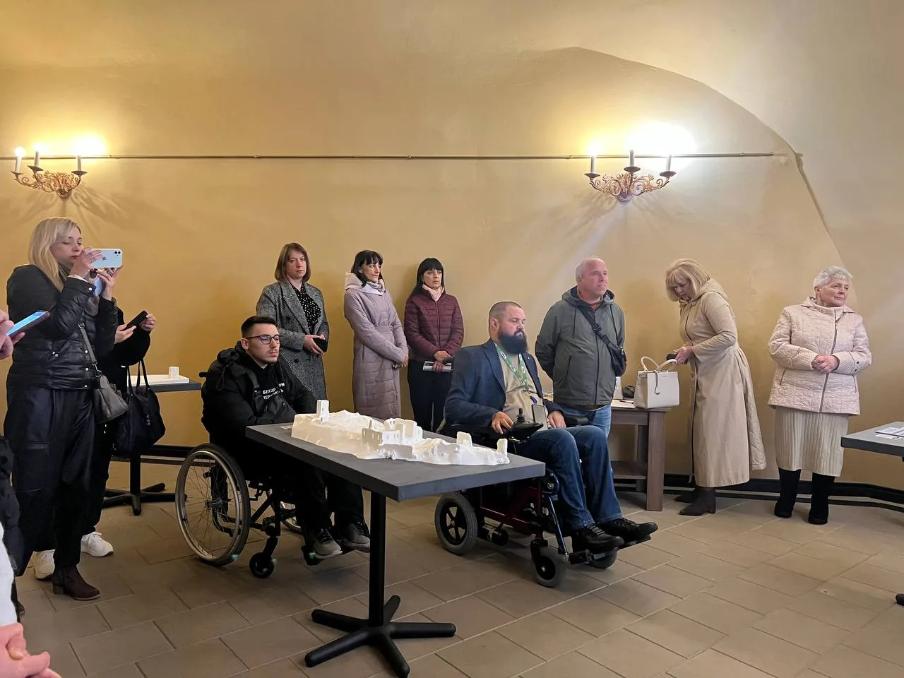 замки Тернопільщини інклюзія виставка