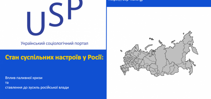 Стан суспільних настроїв у рф