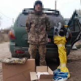 Волонтери «Української команди» передали допомогу бійцям