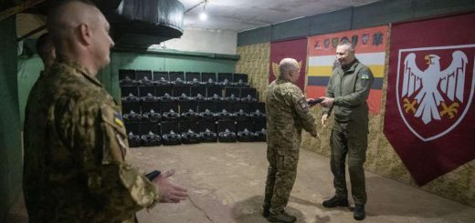 Віталій Кличко на фронті