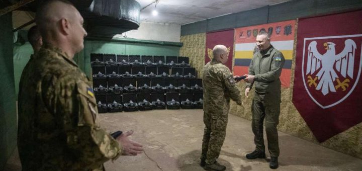 Віталій Кличко на фронті