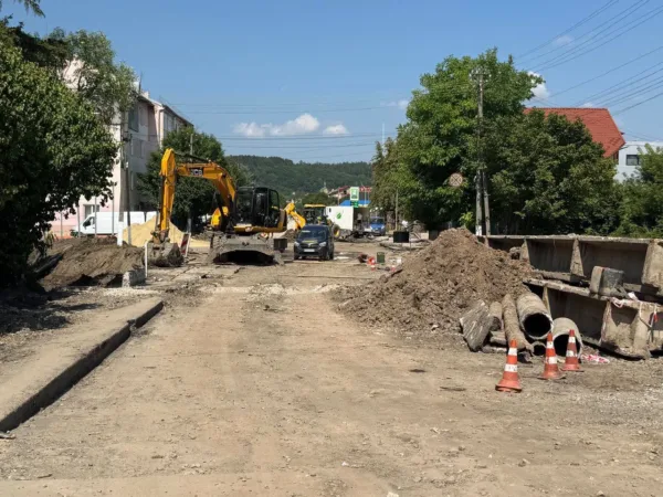 ремонт мосту в Теребовлі