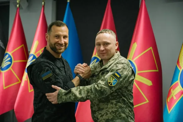 Євгеній Хмара і Михайло Драпатий