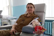 тернопільські нацгвардійці здали кров