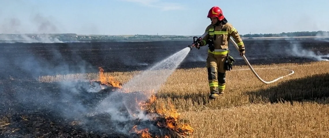На Тернопільщині за добу сталося 10 пожеж на відкритих територіях
