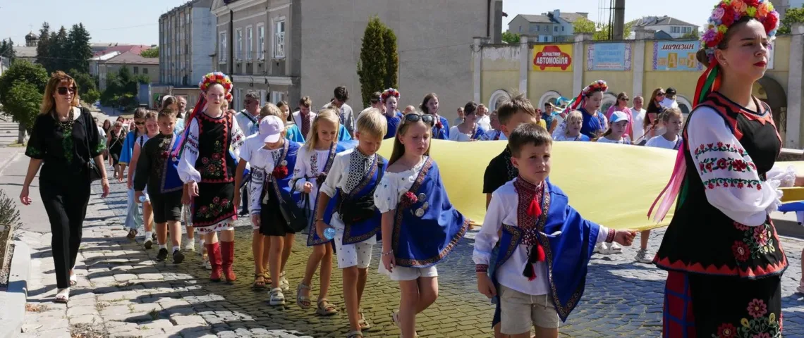 У Зборові провели фестиваль духовної та патріотичної пісні «Білий берег»