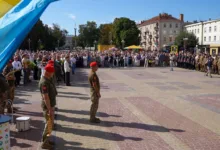 У Тернополі відзначили День Незалежності України. Фото: ТОВА