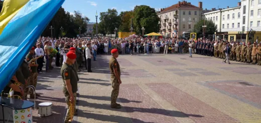 У Тернополі відзначили День Незалежності України. Фото: ТОВА