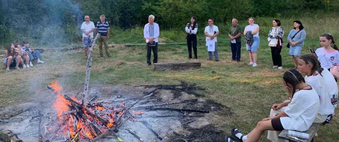 На Тернопільщині у таборі «Лисоня» відбувся мистецько-патріотичний захід «Ватра Незалежності»