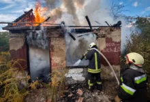 У Тернополі на території дачного кооперативу тричі за день гасили пожежі