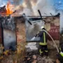 У Тернополі на території дачного кооперативу тричі за день гасили пожежі