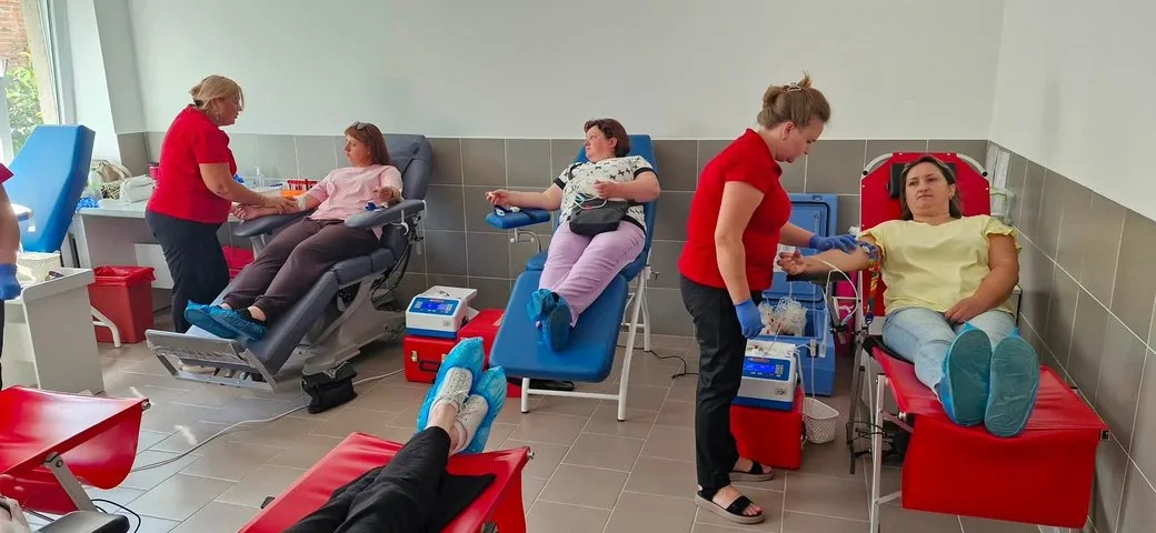 У Бережанах майже сотня людей здала понад 40 літрів крові під час виїзної донації