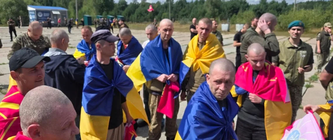 Україна повернула з російського полону 103 військових