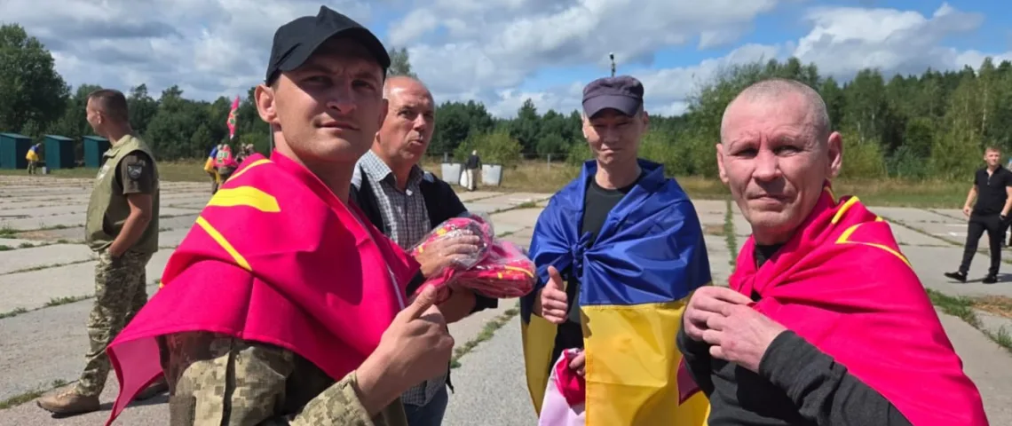 Україна повернула з російського полону 103 військових