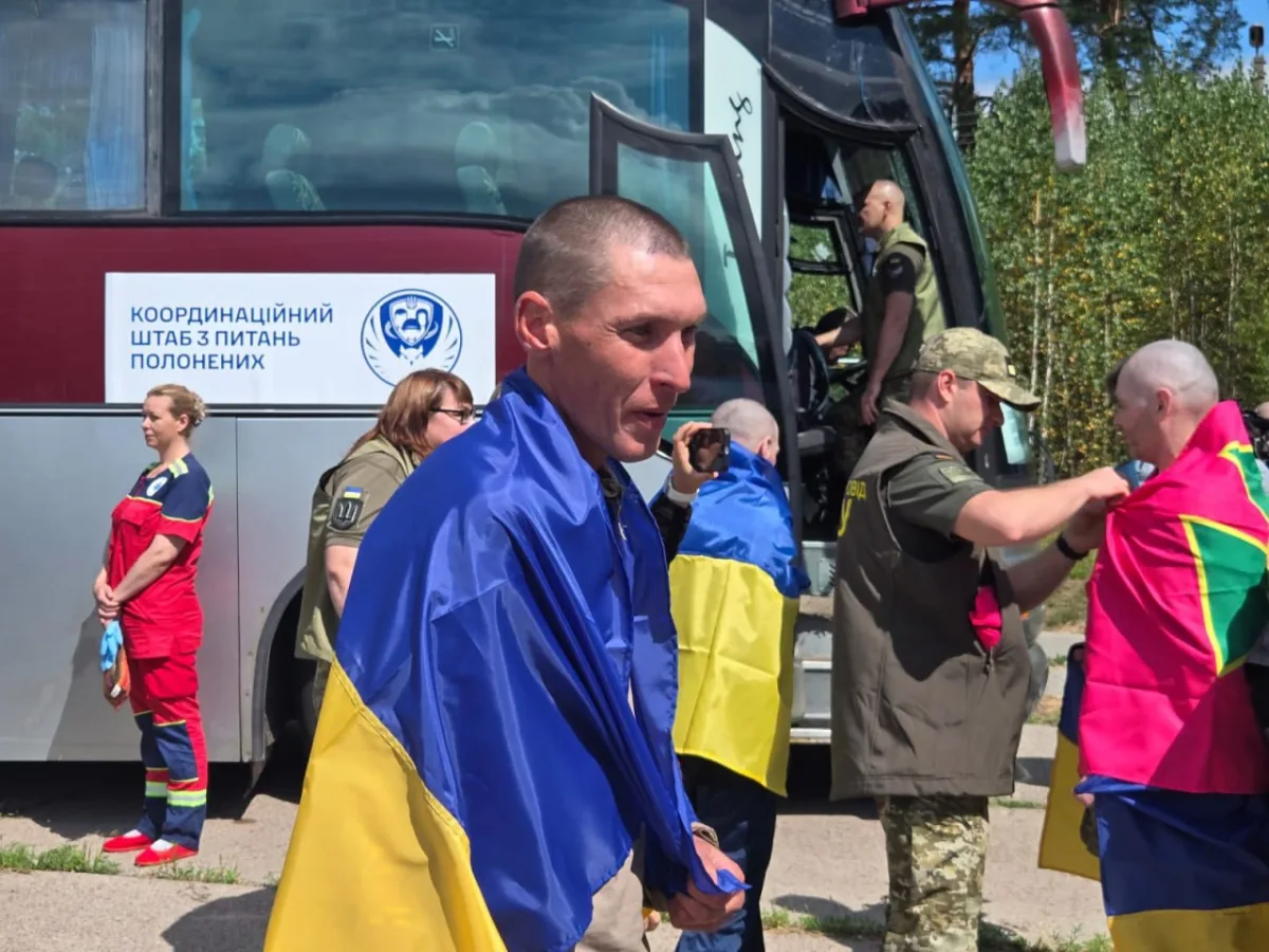 Україна повернула з російського полону 103 військових