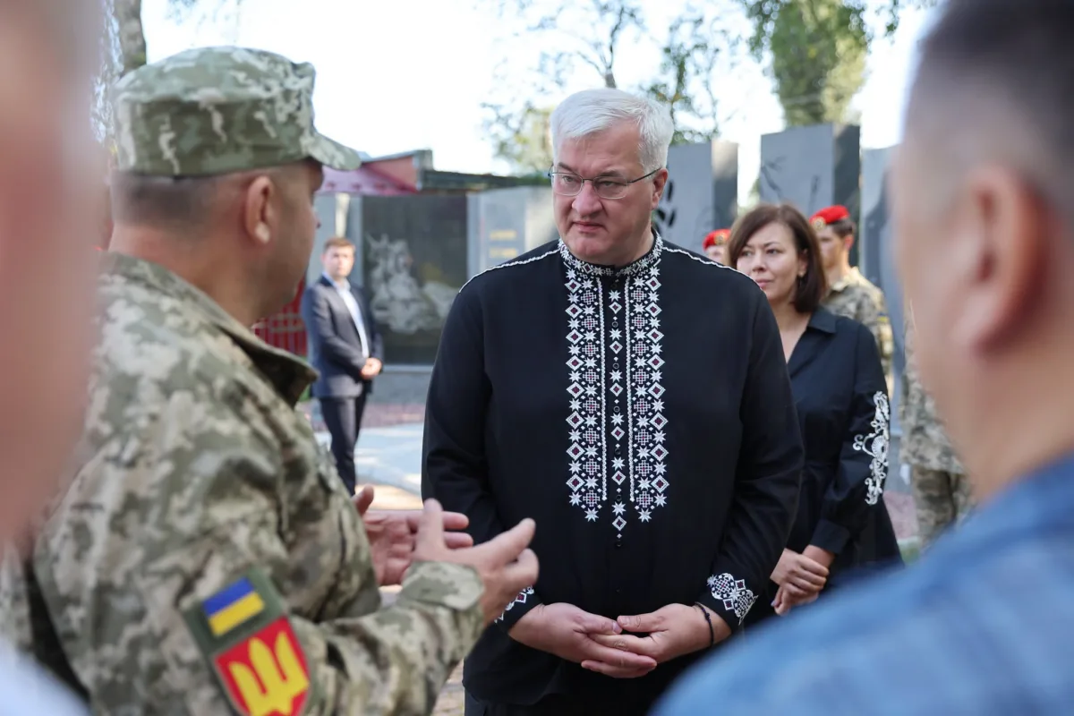 Глава МЗС Андрій Сибіга відвідав Тернопільщину: в області планують посилити міжнародну співпрацю (фото)