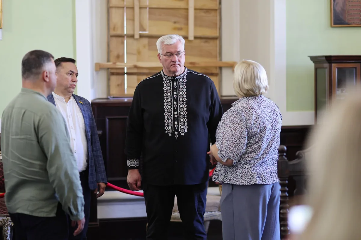 Глава МЗС Андрій Сибіга відвідав Тернопільщину: в області планують посилити міжнародну співпрацю (фото)