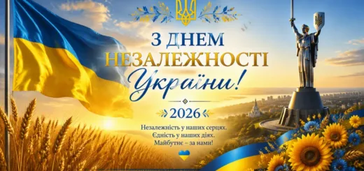 З Днем Незалежності, незламна Україно!