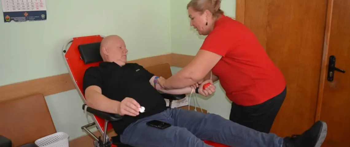 донорська акція у Збаражі